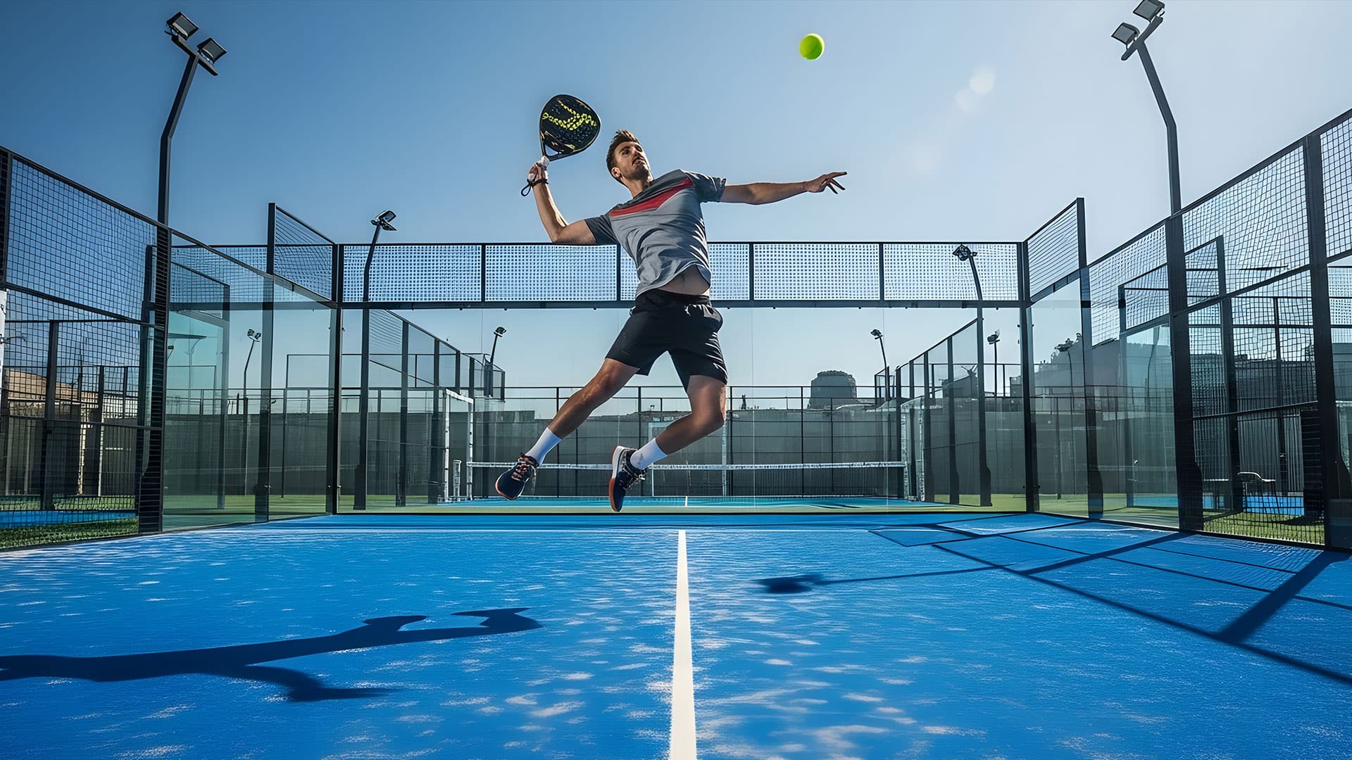 Padel footwork and positioning