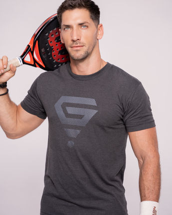 Gradient Graphic Tee Black