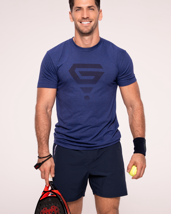 Gradient Graphic Tee Indigo