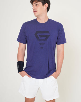 Gradient Graphic Tee Indigo