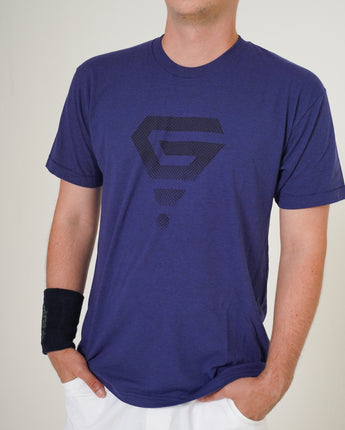 Gradient Graphic Tee Indigo