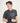 Gradient Graphic Tee Black