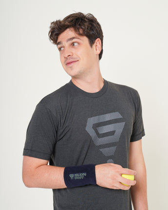Gradient Graphic Tee Black