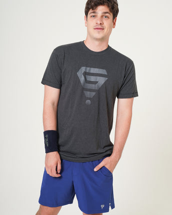 Gradient Graphic Tee Black